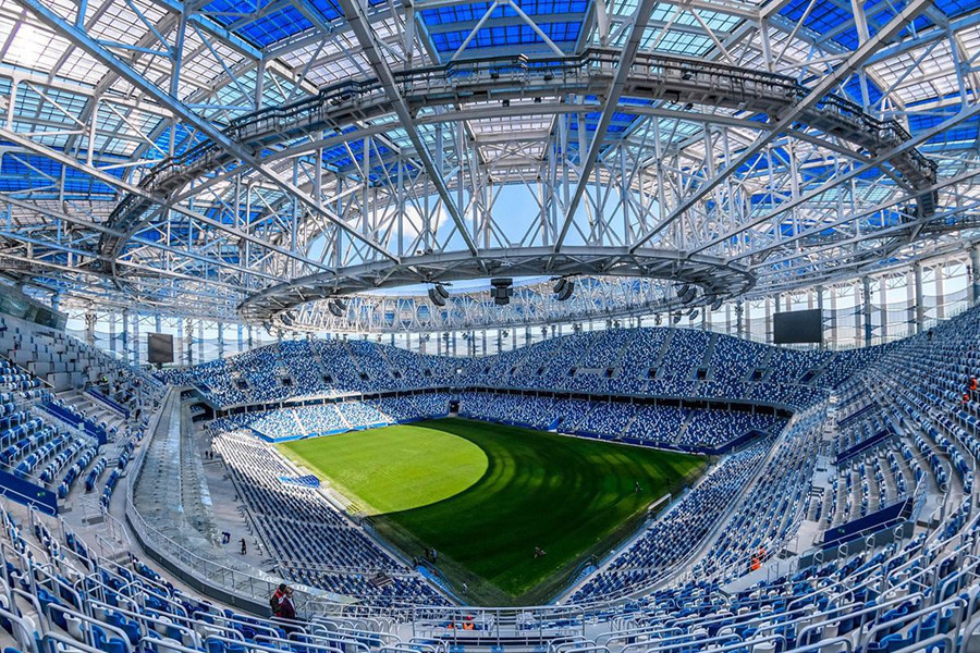 长葛篮球场网架案例